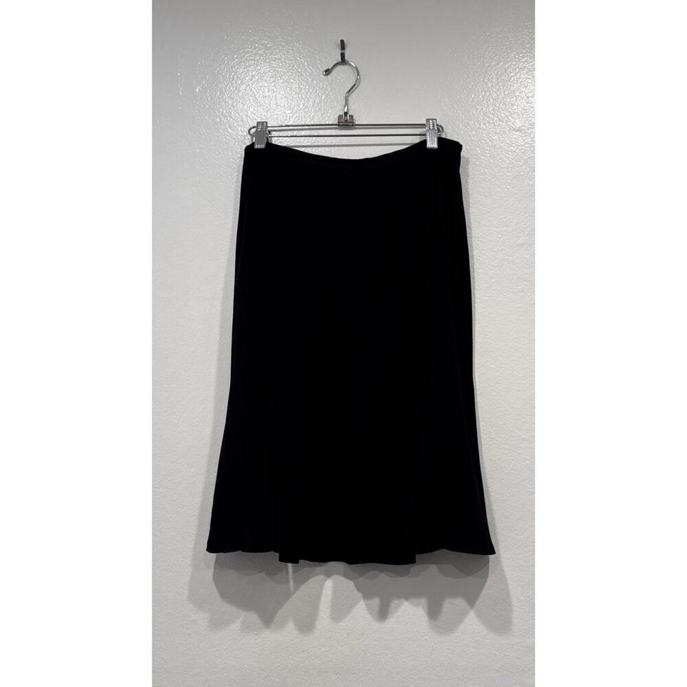 TOM And‎ LINDA PLATT Black Trumpet Skirt Women’s Size 8 Classy Glam READ